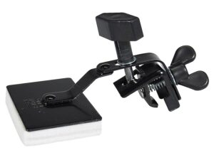 external tone control for drums, rim mount, adjustable