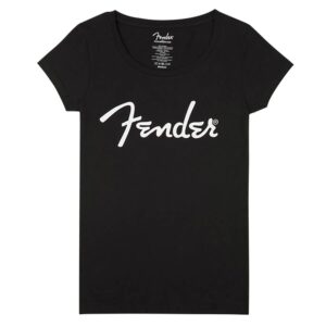 spaghetti logo women's tee, black, M