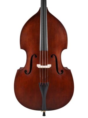 double bass 1/4 solid top, spirit varnish, ebony fingerboard, gamba model