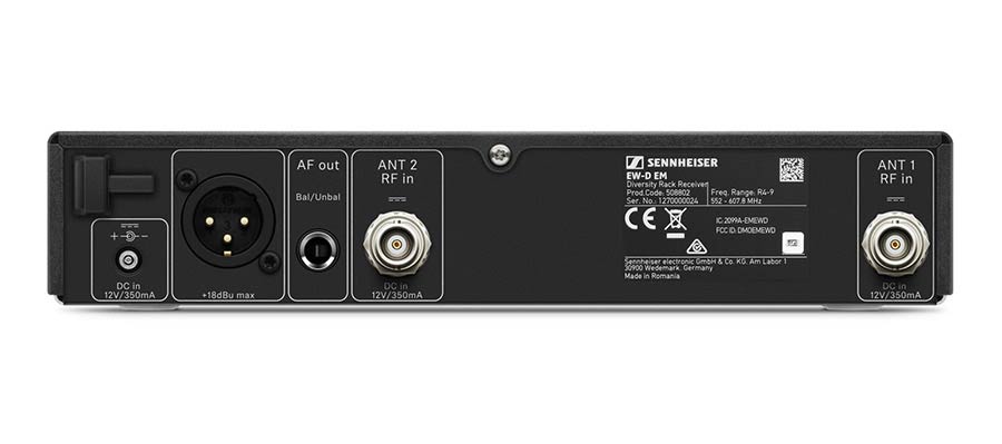 wireless bodypack base set with bodypack transmitter (without cable), (Y1-3) 1785-1800 MHz - Afbeelding 3