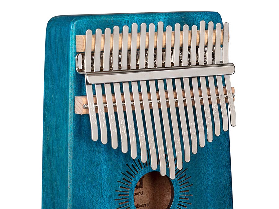 kalimba 'Mahogany 17" blue - Afbeelding 5