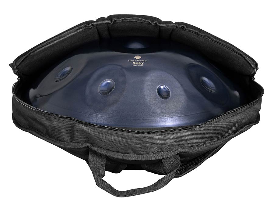 steel handpan D Amara 440 hz, with padded bag - Afbeelding 7