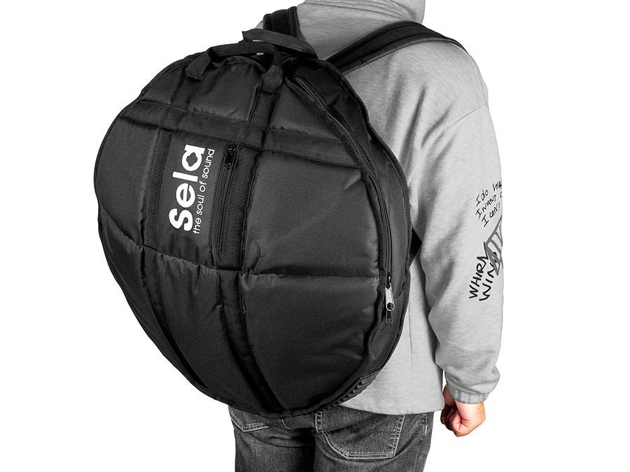 steel handpan D Amara 440 hz, with padded bag - Afbeelding 10