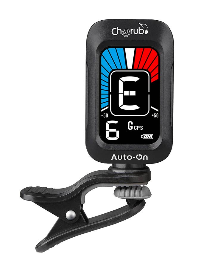 rechargeable chromatic auto-on tuner (also G+B+U) - Afbeelding 2