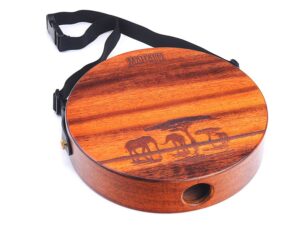 travel/lap top cajon TRADITIONAL, with strap and bag