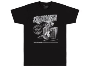 Stratocaster 70th Anniversary, tee, black, XXL