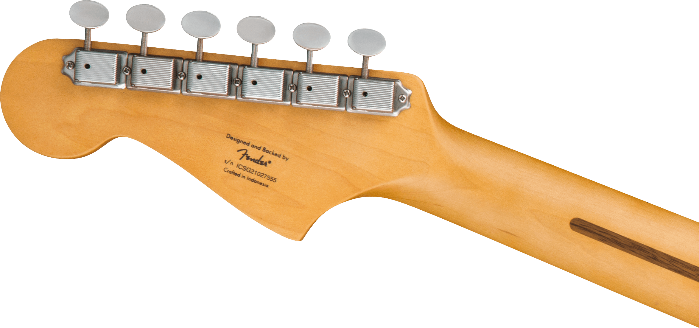 fender squire 40th anniversary stratocaster®, gold anodized pickguard, maple fingerboard, satin sonic blue, squire, stratocaster, vintage edition - Afbeelding 6