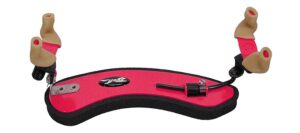 shoulder rest for violin, forte secondo, glittering pink, fits 1/2-1/4