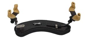 shoulder rest for violin, forte secondo, stardust black, fits 1/8-1/16