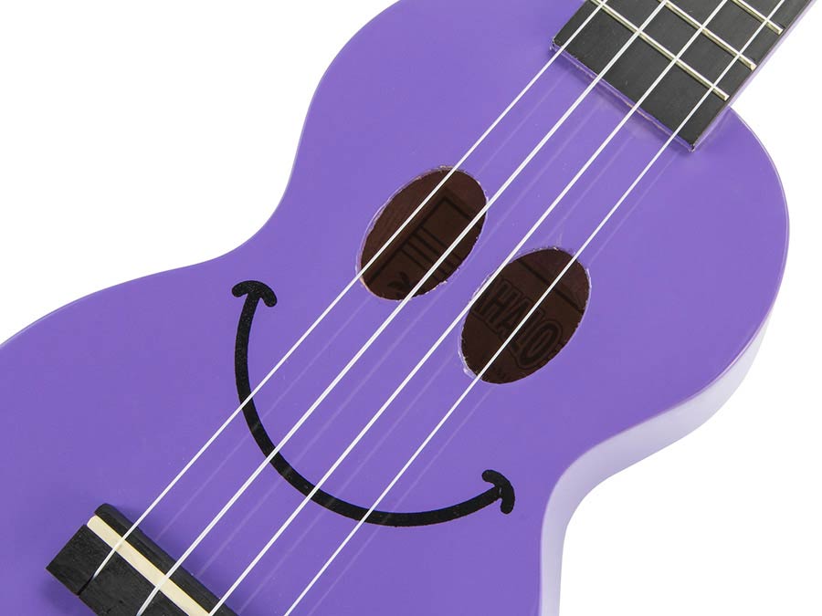 soprano ukulele, purple, with bag - Afbeelding 9