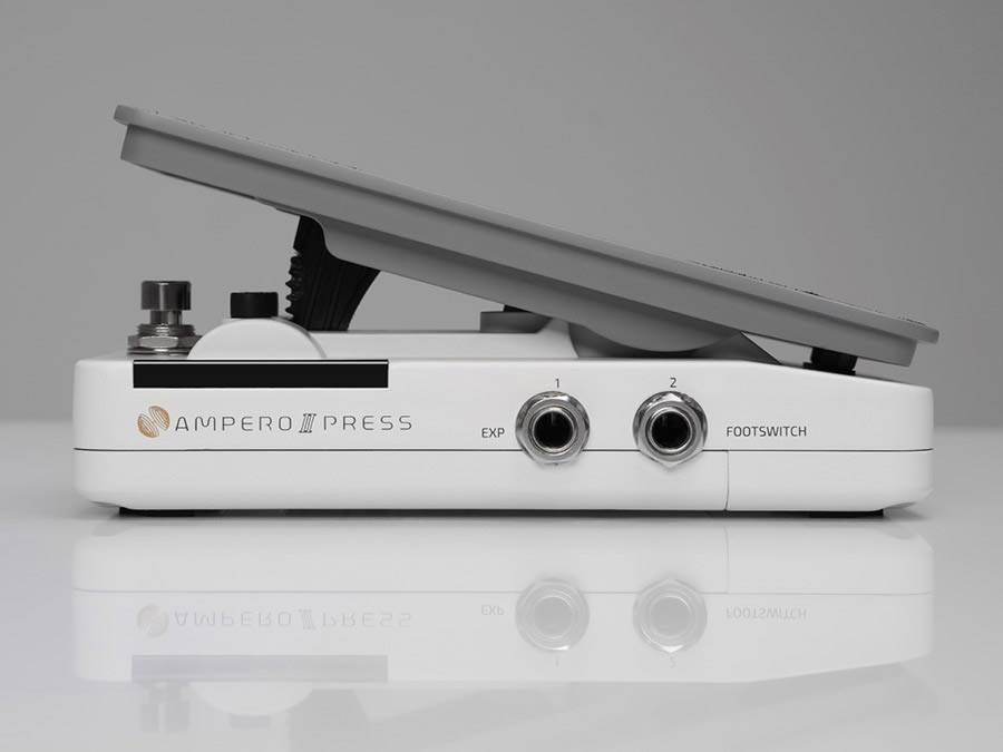 compact volume - expression pedal AMPERO PRESS II (10Kohm linear and TS momentary) - Afbeelding 3