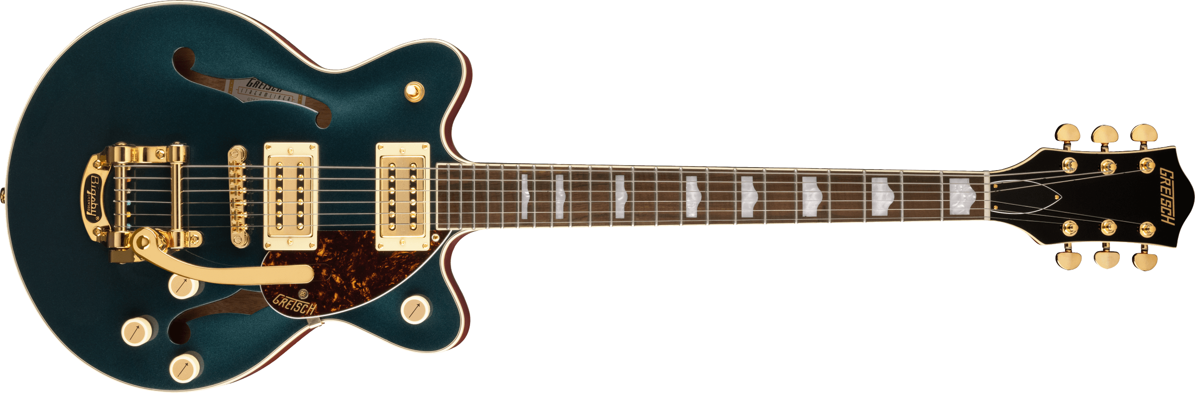 Gretsch G2657TG Streamliner™ Center Block Jr. Double-Cut with Bigsby® and Gold Hardware