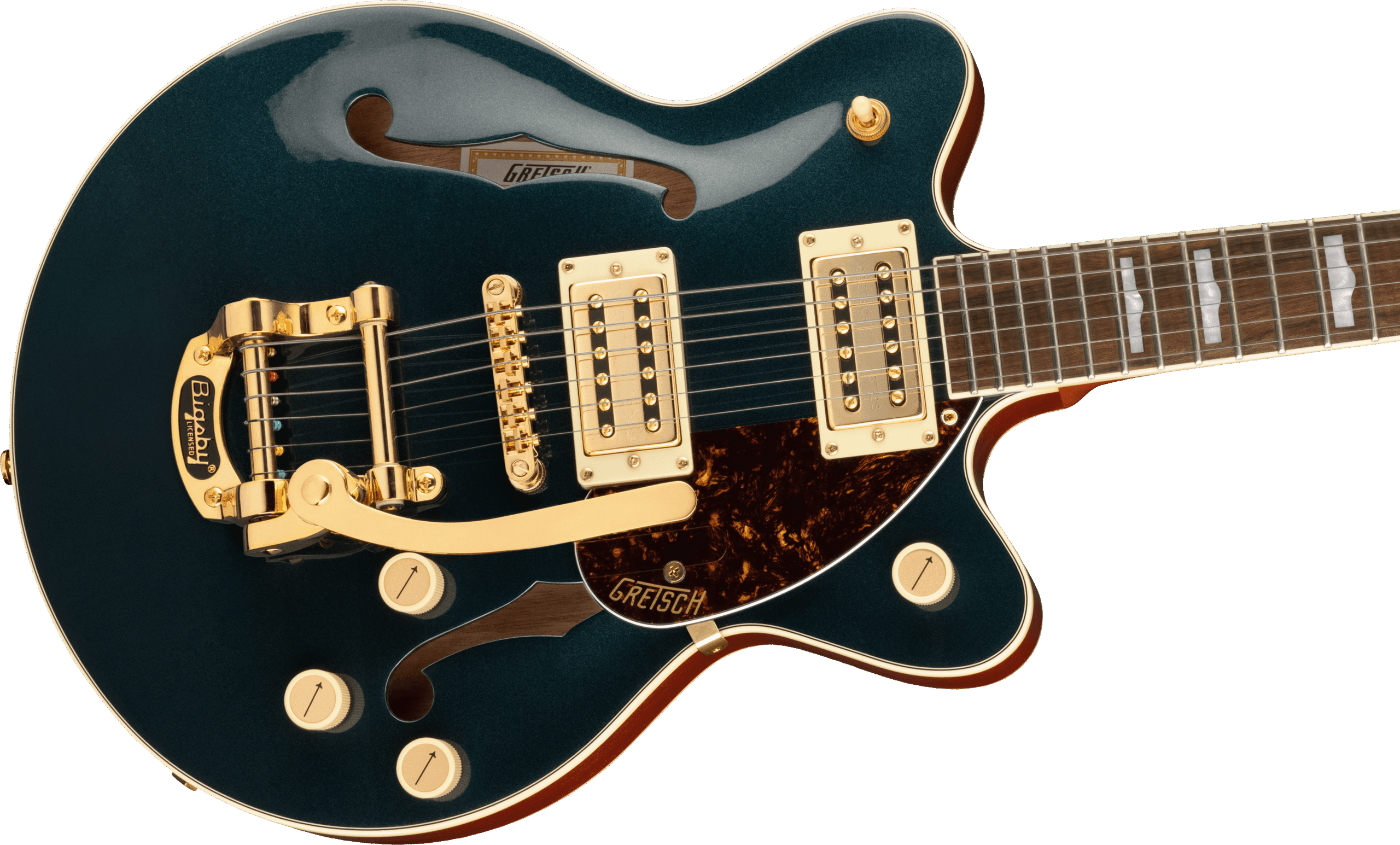 Gretsch G2657TG Streamliner™ Center Block Jr. Double-Cut with Bigsby® and Gold Hardware - Afbeelding 4