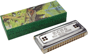 HOHNER mondharmonica, Echo Harp Wender 64, C/G
