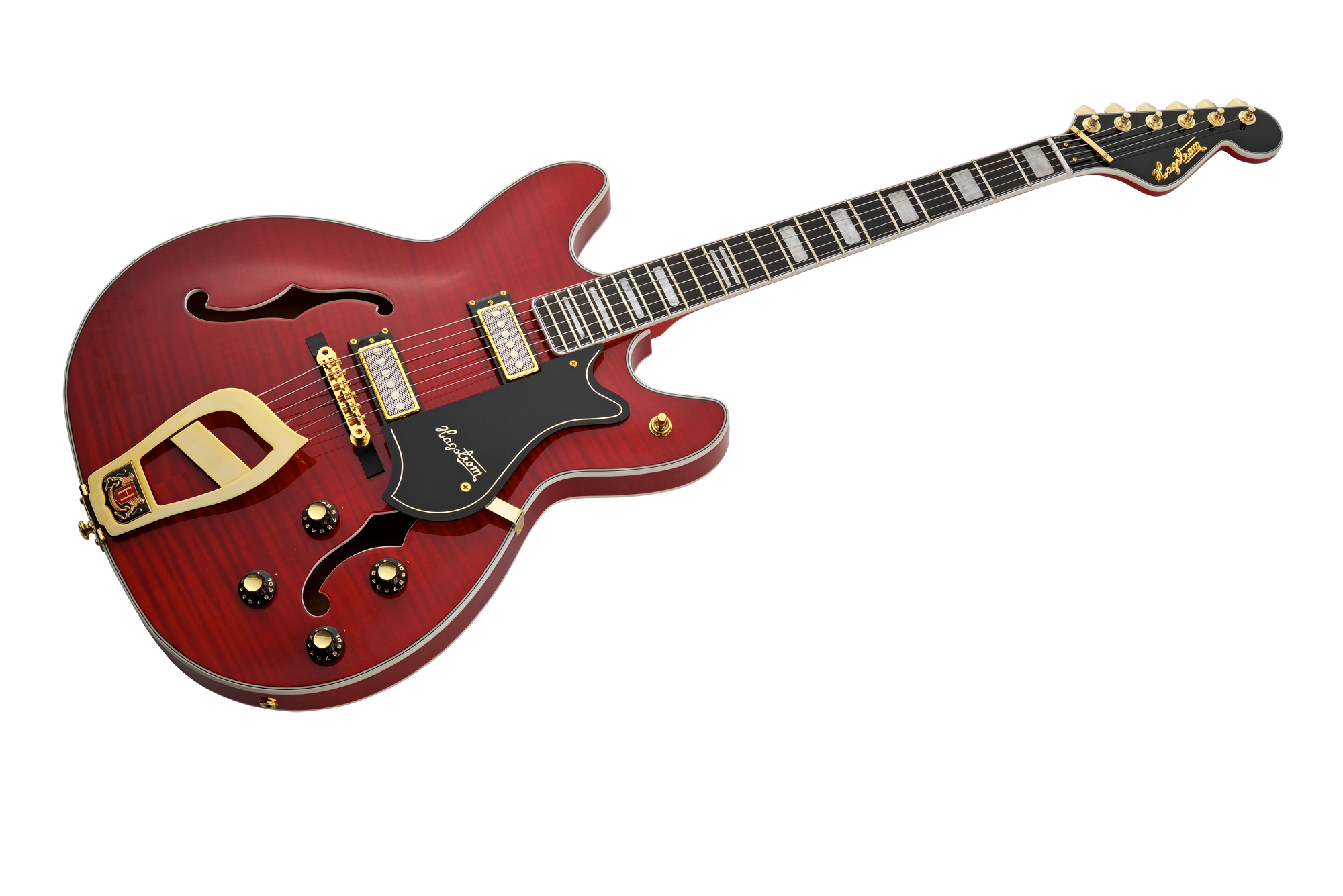 HAGSTROM E-Gitaar, 67' Viking, Wild Cherry Transparent - Afbeelding 6