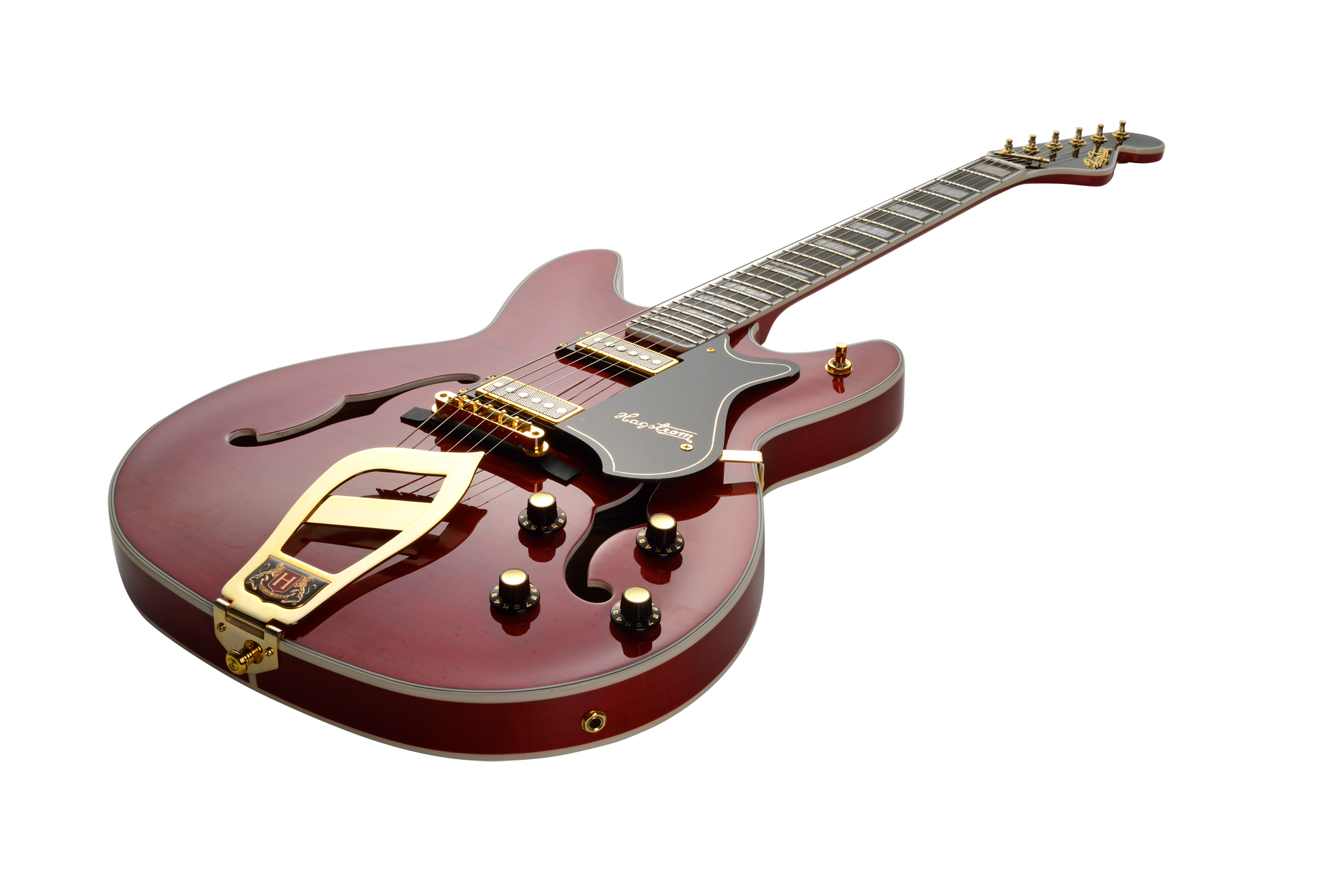 HAGSTROM E-Gitaar, 67' Viking, Wild Cherry Transparent - Afbeelding 7