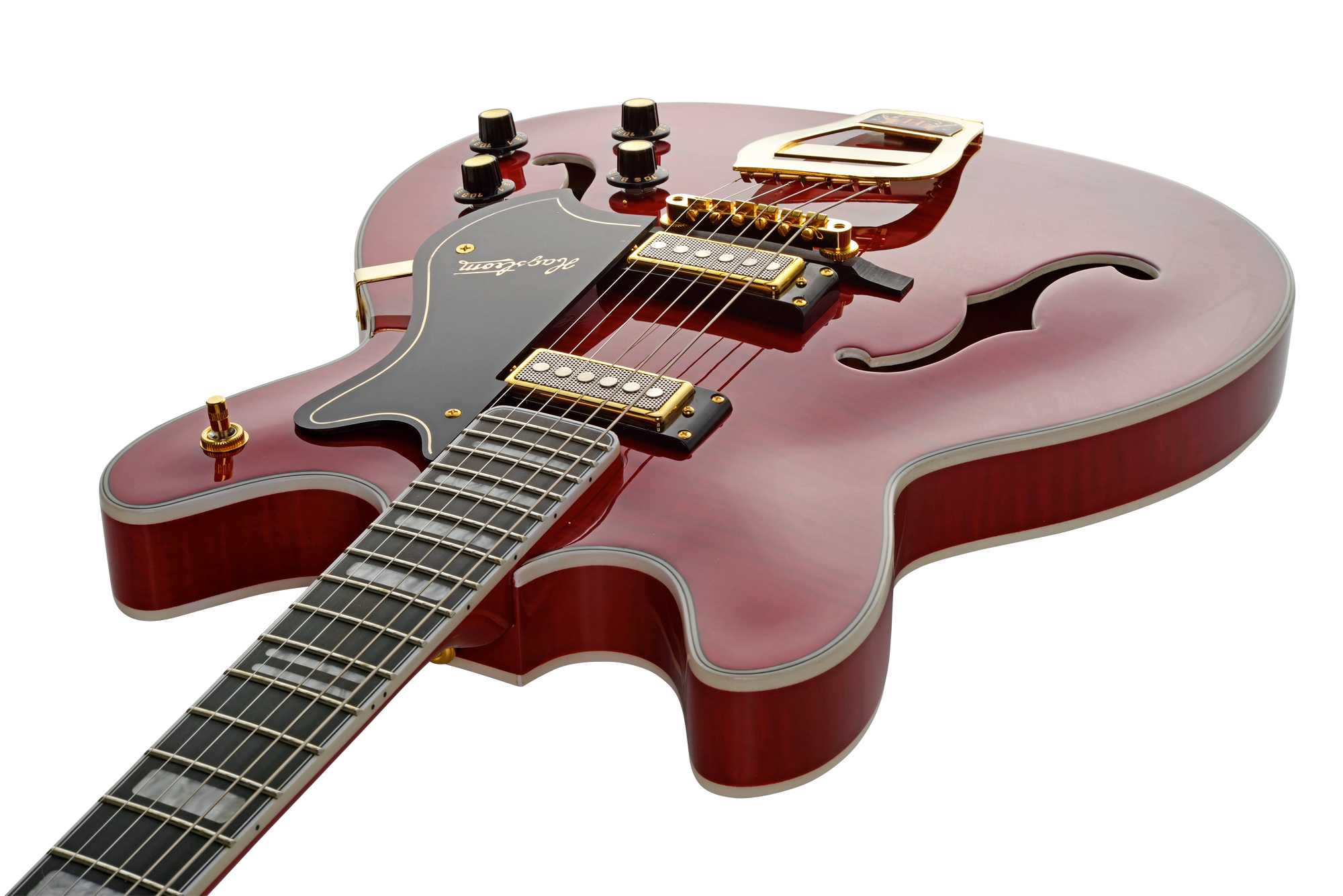 HAGSTROM E-Gitaar, 67' Viking, Wild Cherry Transparent - Afbeelding 9