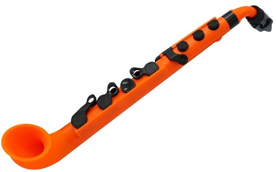 NUVO jSax 2.0, zwart-oranje, standaardset