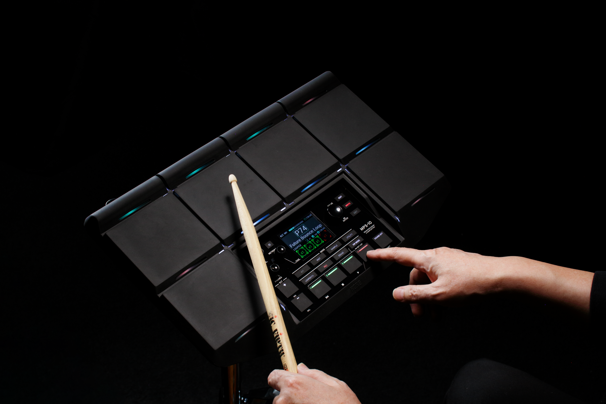 KORG Digitale Drum, MPS-10, Slagwerk, Sampler Pad - Afbeelding 7