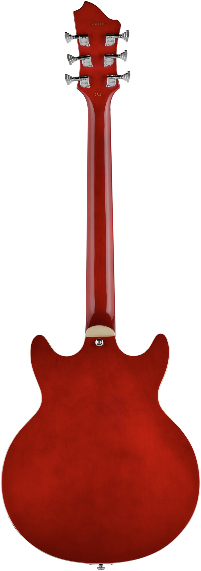 HAGSTROM E-Gitaar, Alvar, Wild Cherry Transparent - Afbeelding 6