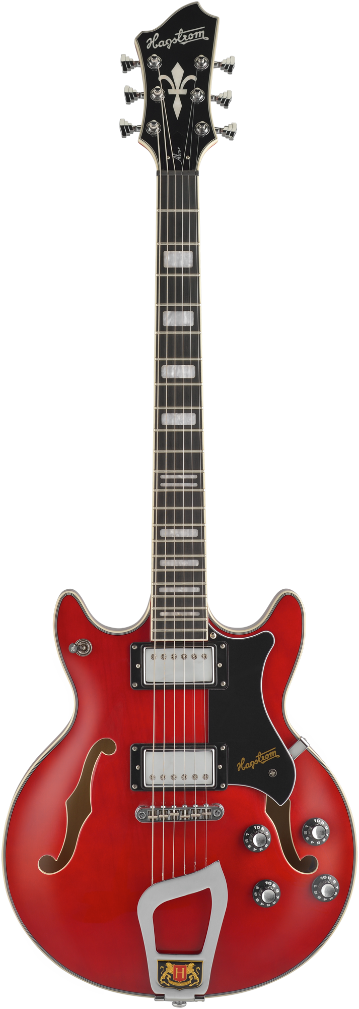 HAGSTROM E-Gitaar, Alvar, Wild Cherry Transparent