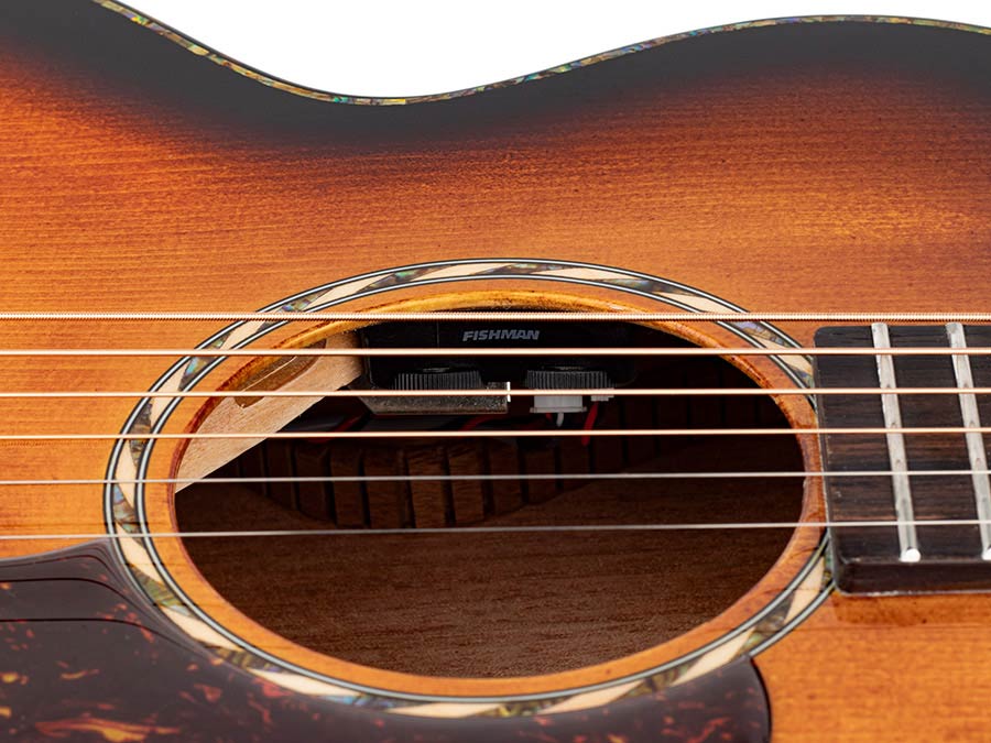 BAN8E/VS Bromo Denali Series mini jumbo guitar - Afbeelding 8