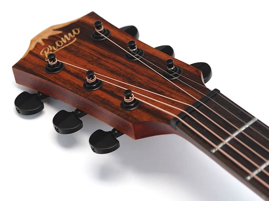 BAT9ME/BK Bromo Tahoma Series round shoulder dreadnought guitar - Afbeelding 2