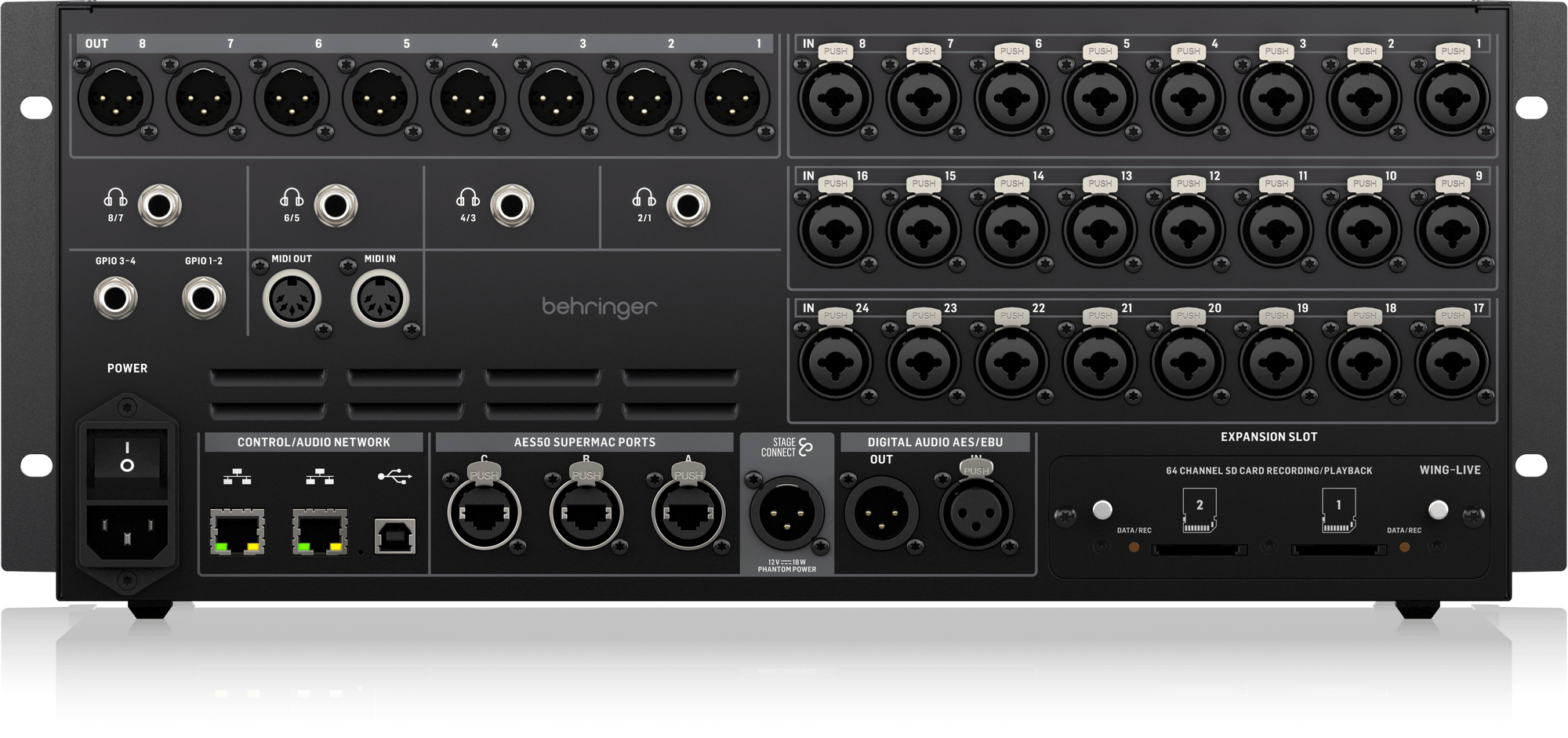 Behringer WING RACK - Afbeelding 3