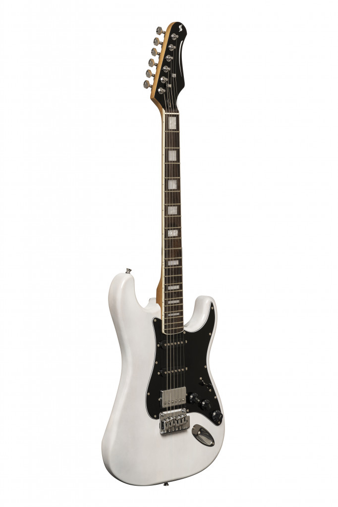STAGG SES−60 WHB VINT SERIE−S 60 EL.GT WHITE BL