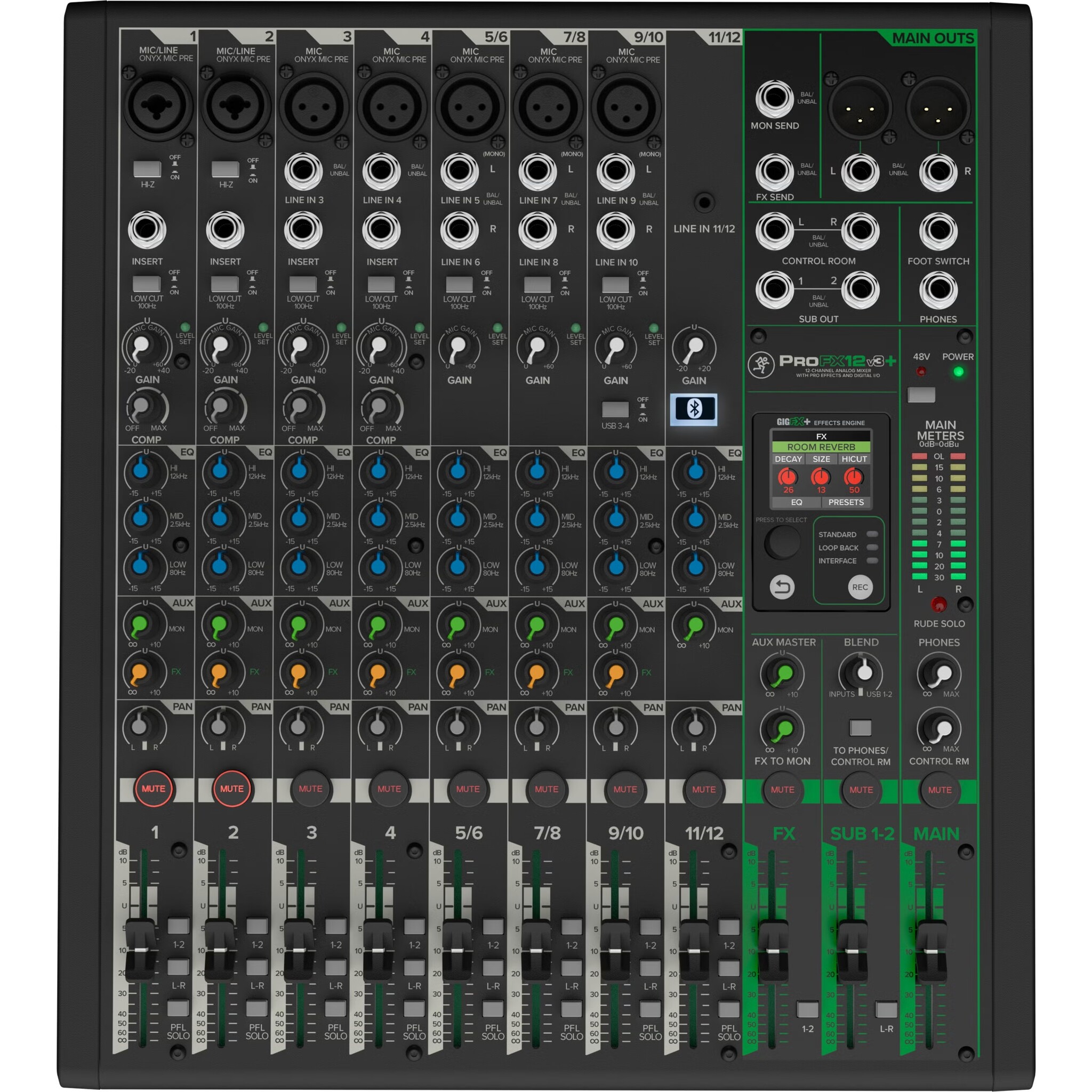 Mackie PROFX12V3+ - Afbeelding 2
