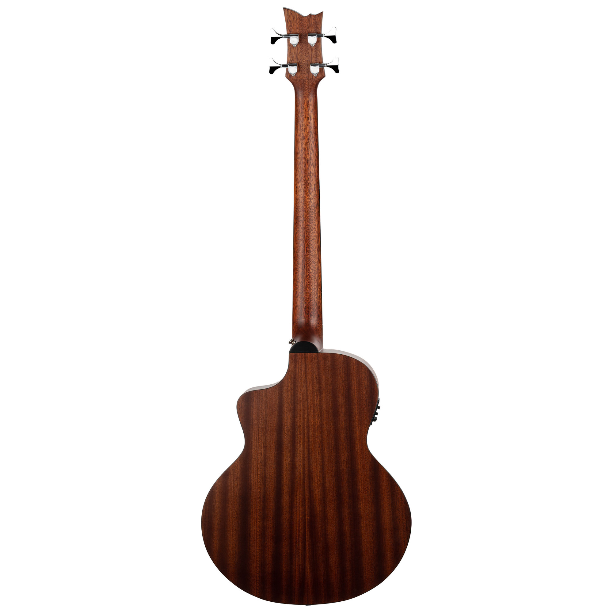 ORTEGA Deep Series 7 Medium Scale Acoustic Bass 4 String - Spruce / Mahogany Bourbon Fade - Afbeelding 4