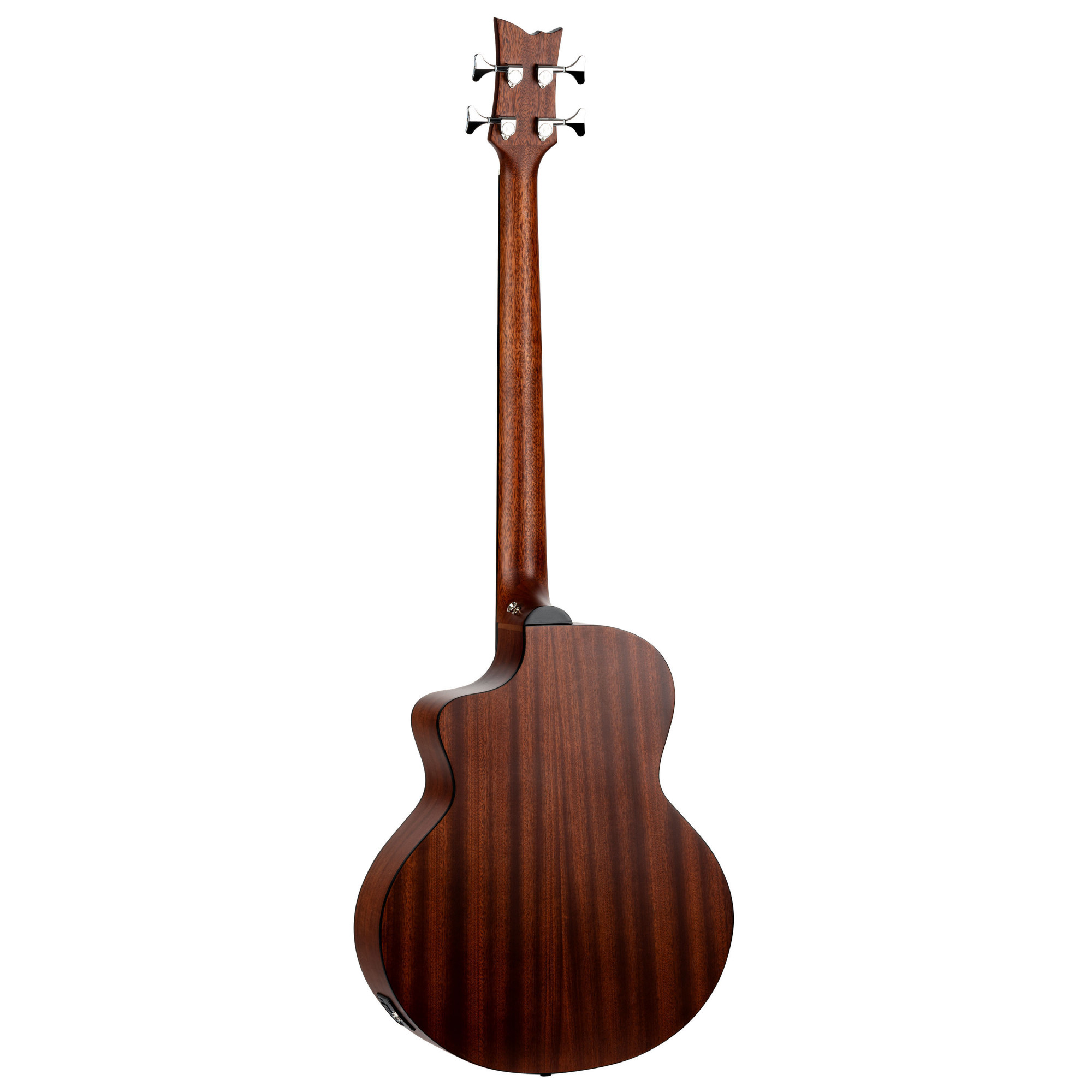 ORTEGA Deep Series 7 Medium Scale Acoustic Bass 4 String - Spruce / Mahogany Bourbon Fade - Afbeelding 5