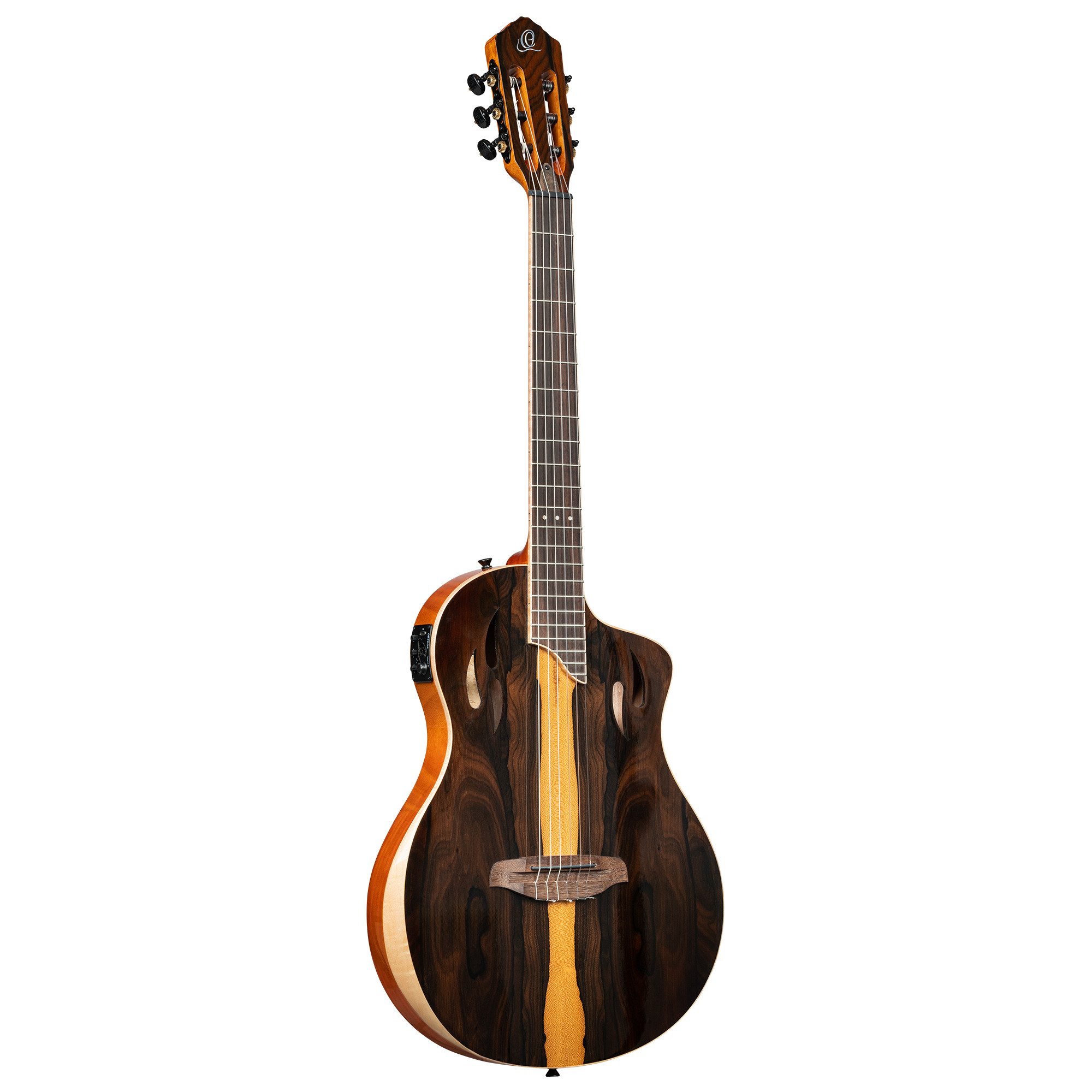 RTP-LTD ORTEGA TourPlayer Series 4/4 size Nylon String Guitar 6-String + Pro Gig Bag - Afbeelding 14