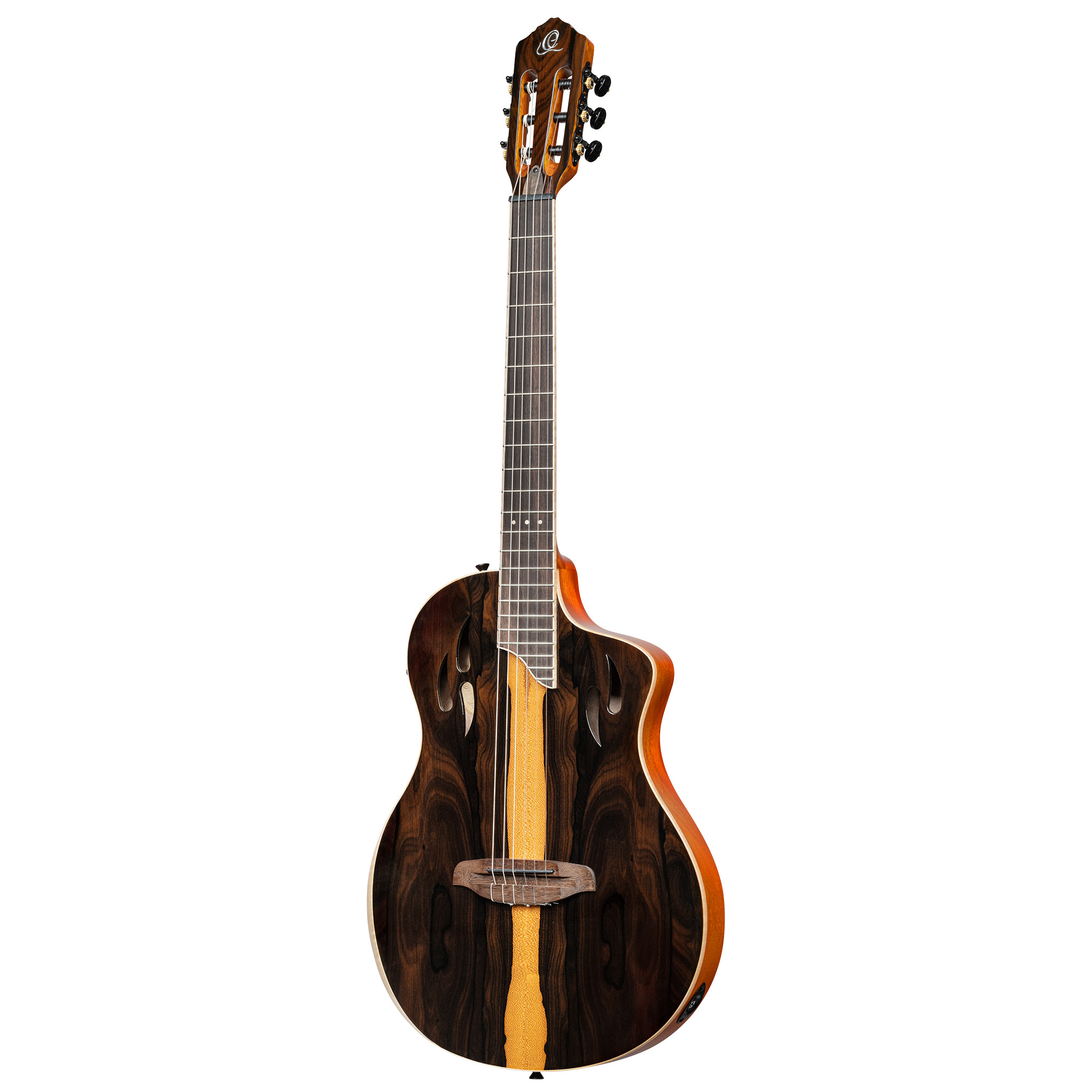RTP-LTD ORTEGA TourPlayer Series 4/4 size Nylon String Guitar 6-String + Pro Gig Bag - Afbeelding 12