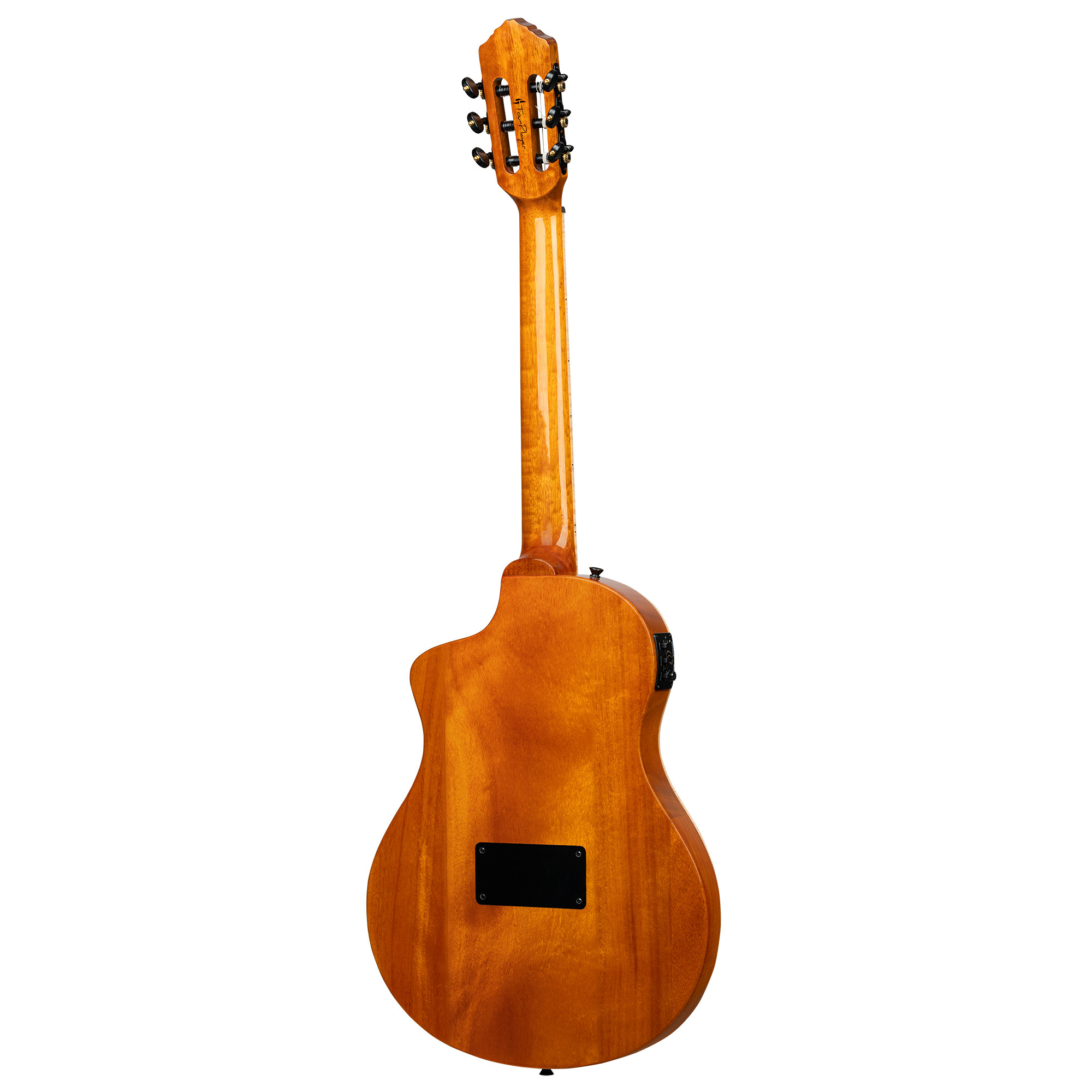 RTP-LTD ORTEGA TourPlayer Series 4/4 size Nylon String Guitar 6-String + Pro Gig Bag - Afbeelding 10