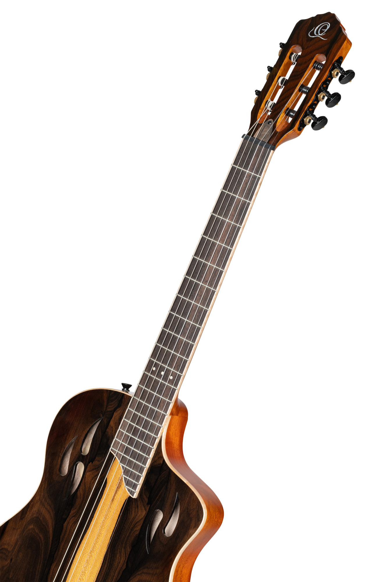 RTP-LTD ORTEGA TourPlayer Series 4/4 size Nylon String Guitar 6-String + Pro Gig Bag - Afbeelding 9