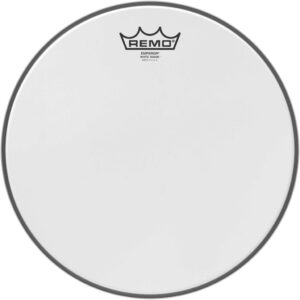 Remo BE-0812-WS 12" WHITE SUEDE EMPEROR