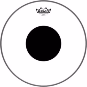 Remo CS-0313-10 Controlled Sound Clear Black Dot 13 inch