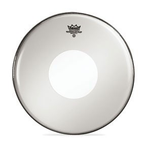 Remo 14" Smooth White Controlled Sound Batter Drumhead w/ Black Dot On Top CS-0214-10