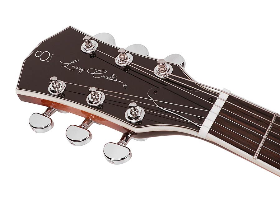 Sire H Series Larry Carlton electric archtop guitar lefty vintage sunburst - Afbeelding 3