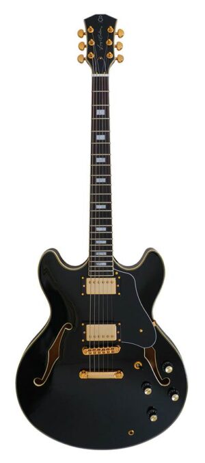 Sire H Series Larry Carlton electric archtop guitar black