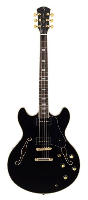 Sire H Series Larry Carlton electric guitar archtop with P90s black