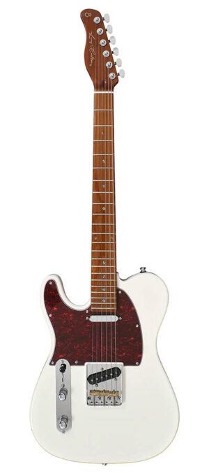 Sire T Series Larry Carlton lefty electric guitar T-style antique white