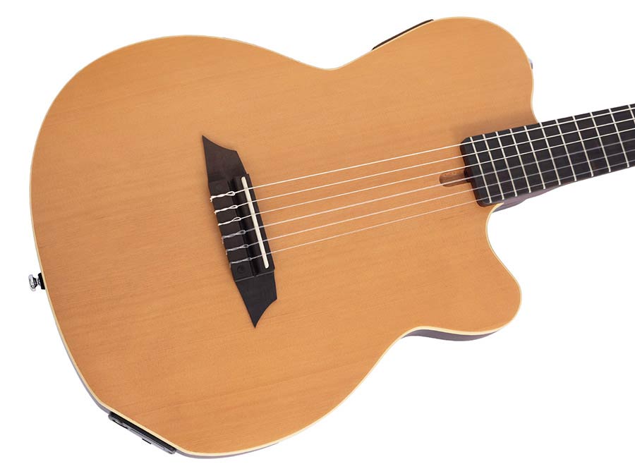 Sire G Series Larry Carlton mahogany + cedar nylon string electric guitar - Afbeelding 5