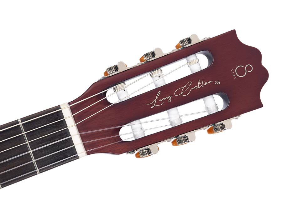 Sire G Series Larry Carlton mahogany + cedar nylon string electric guitar - Afbeelding 8