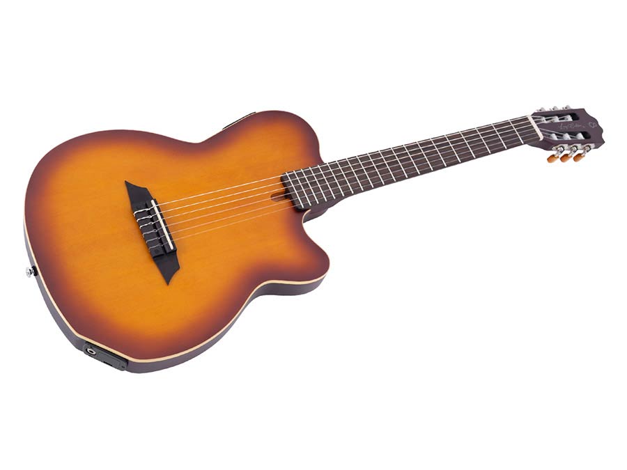 Sire G Series Larry Carlton mahogany + cedar nylon string electric guitar - Afbeelding 3