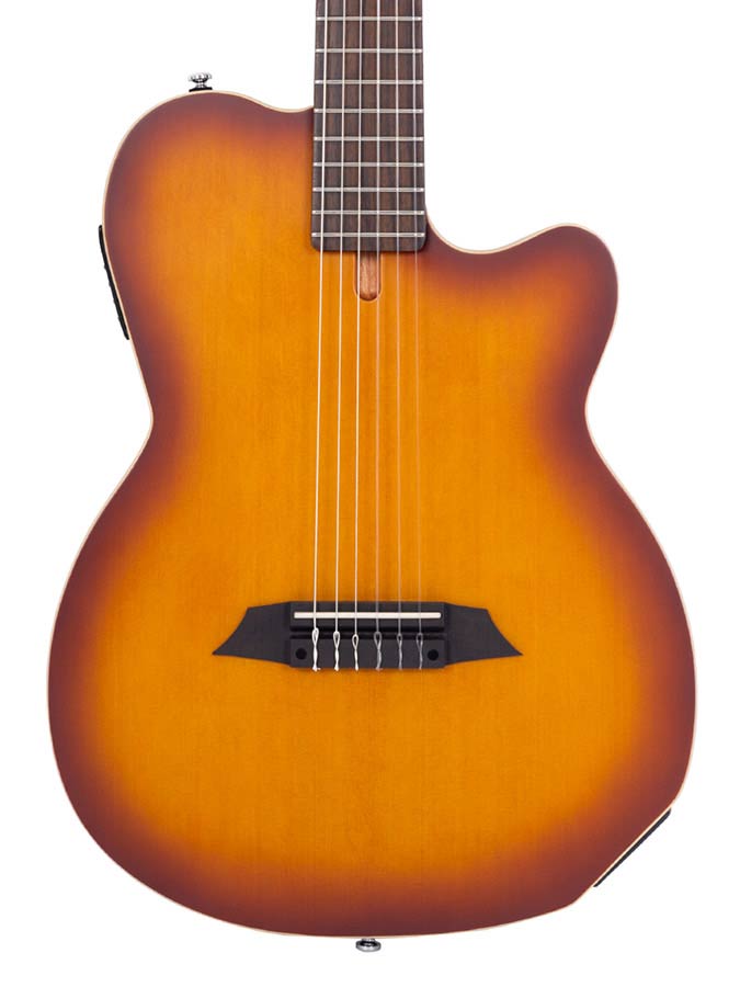 Sire G Series Larry Carlton mahogany + cedar nylon string electric guitar - Afbeelding 4