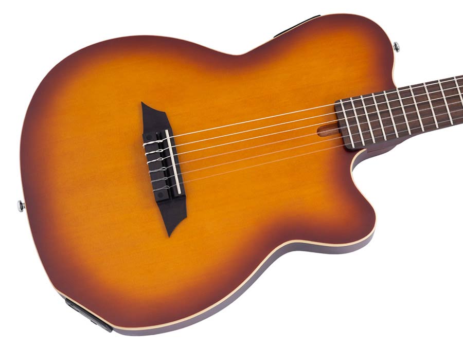Sire G Series Larry Carlton mahogany + cedar nylon string electric guitar - Afbeelding 5