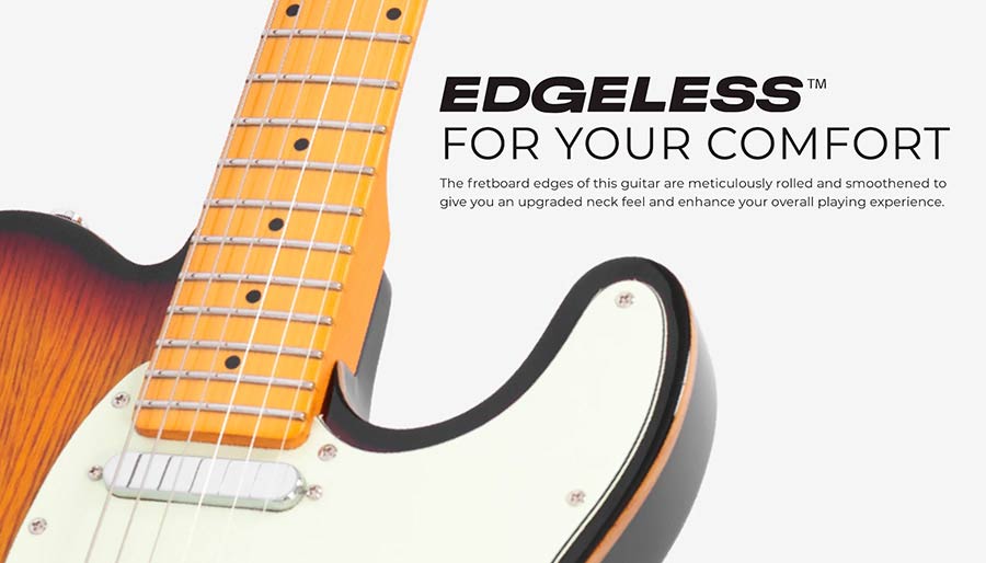 Sire T Series Larry Carlton alder + ash chambered electric guitar T-style - Afbeelding 12