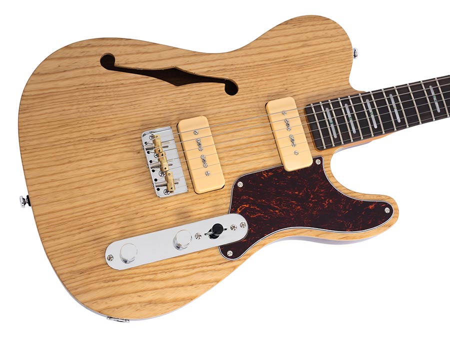 Sire T Series Larry Carlton alder + ash chambered electric guitar T-style - Afbeelding 5